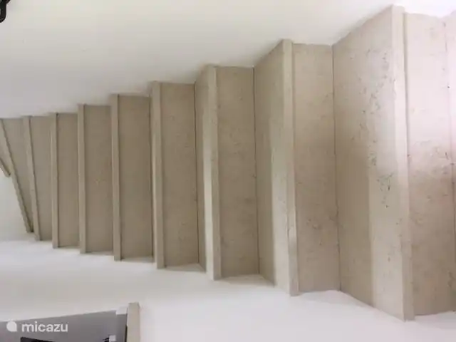 Our stairs, like our floor, are made of marble. This is the stairs to the 1st floor.