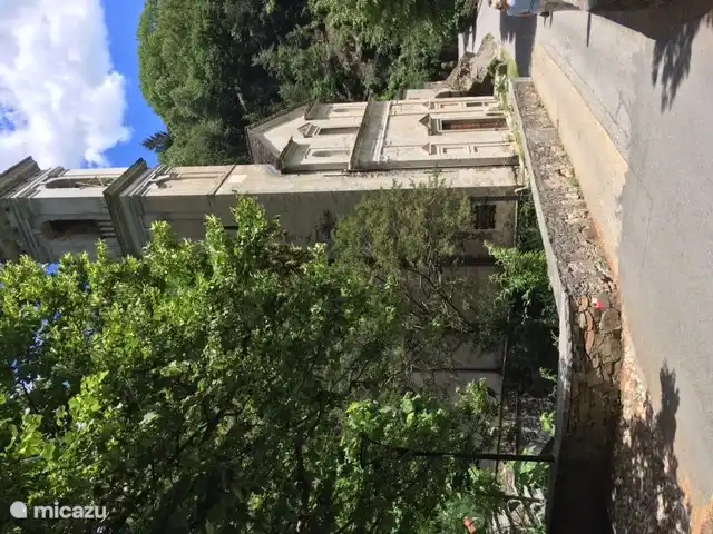 The ancient church at the Valle Calombine.