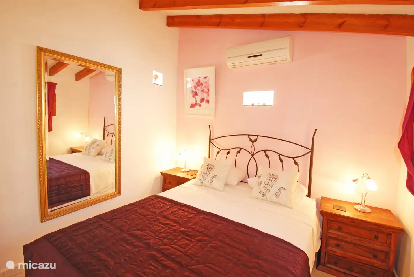 Schlafen wie eine Rose.