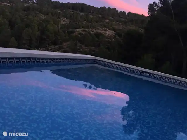 Casa Rena huren in Spanje, Costa Blanca, Orba - villa Zwemmen bij zonsondergang