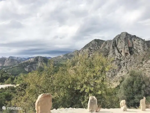 Casa Rena huren in Spanje, Costa Blanca, Orba - villa Prachtige bergen met veel wielrenmogelijkheden , veel bekende wielrenploegen trainen hier bij de Coll de Rates