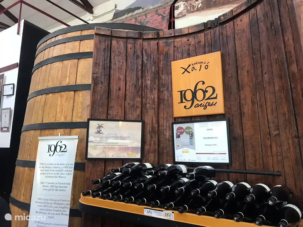 Im Jalon-Tal gibt es viele gute Bodegas: sch&#246;ne Weinstra&#223;e in der Informationsmappe