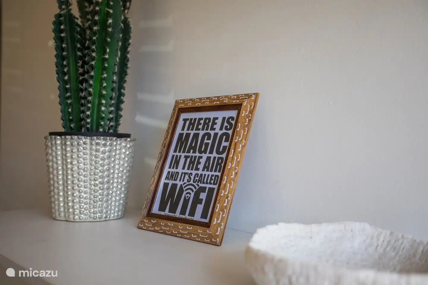 Il y a un bon WIFI dans la maison