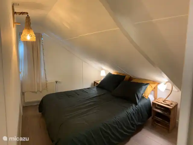Maison forestière Nunspeet B40 | Pays-Bas, Gueldre, Nunspeet - maison de vacances à l'étage 1x chambre avec un lit double