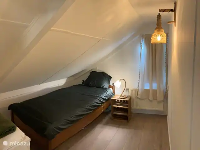 Maison forestière Nunspeet B40 | Pays-Bas, Gueldre, Nunspeet - maison de vacances au premier étage il y a 2x chambres simples, celles-ci sont situées à l'avant, qui peuvent facilement accueillir un lit bébé si nécessaire