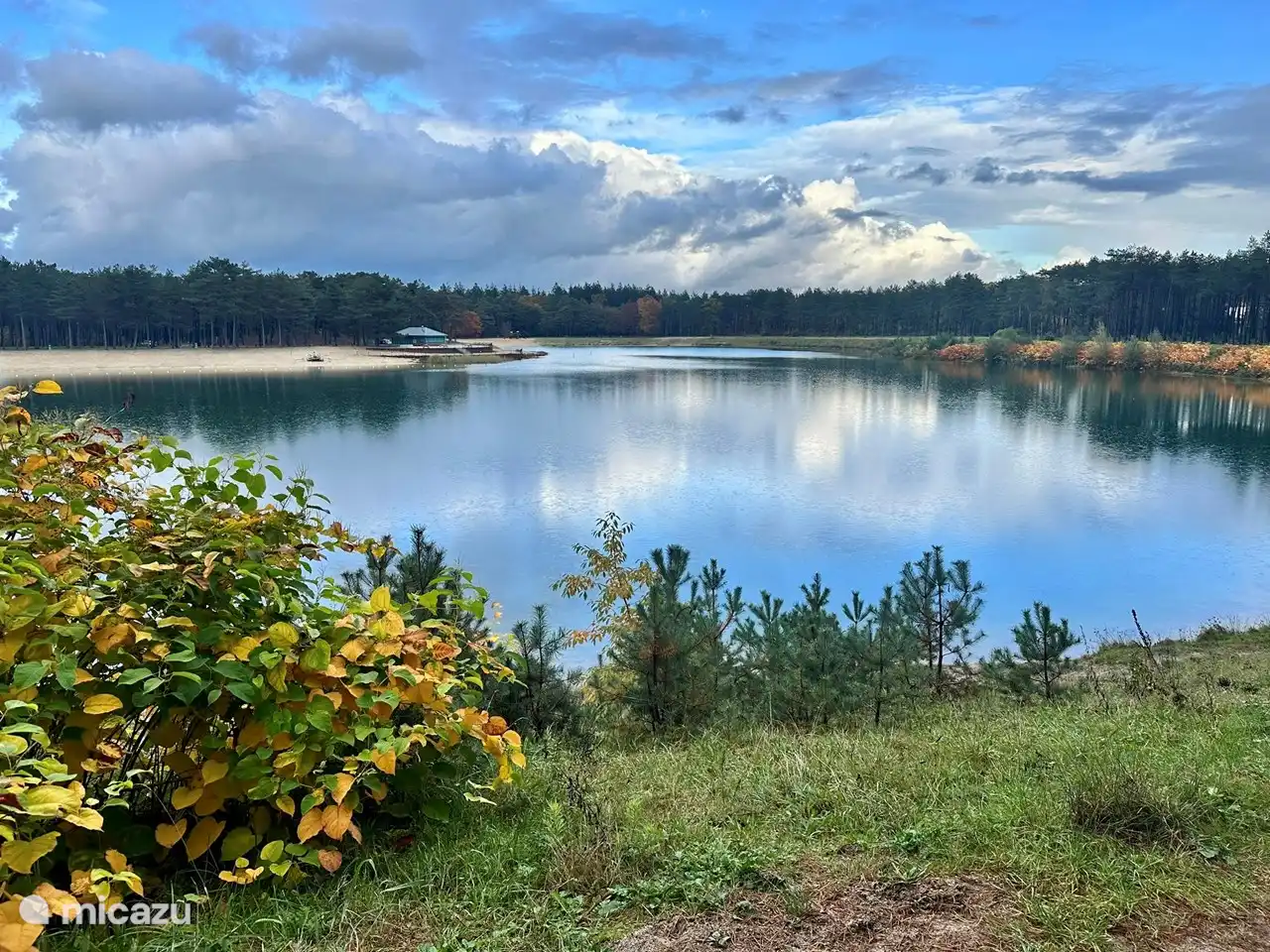 Der Sandsee im Oktober