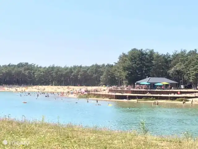 Maison forestière Nunspeet B40 | Pays-Bas, Gueldre, Nunspeet - maison de vacances Au Zandenplas, il y a un kiosque confortable pour prendre un verre, une glace, etc. en plein été