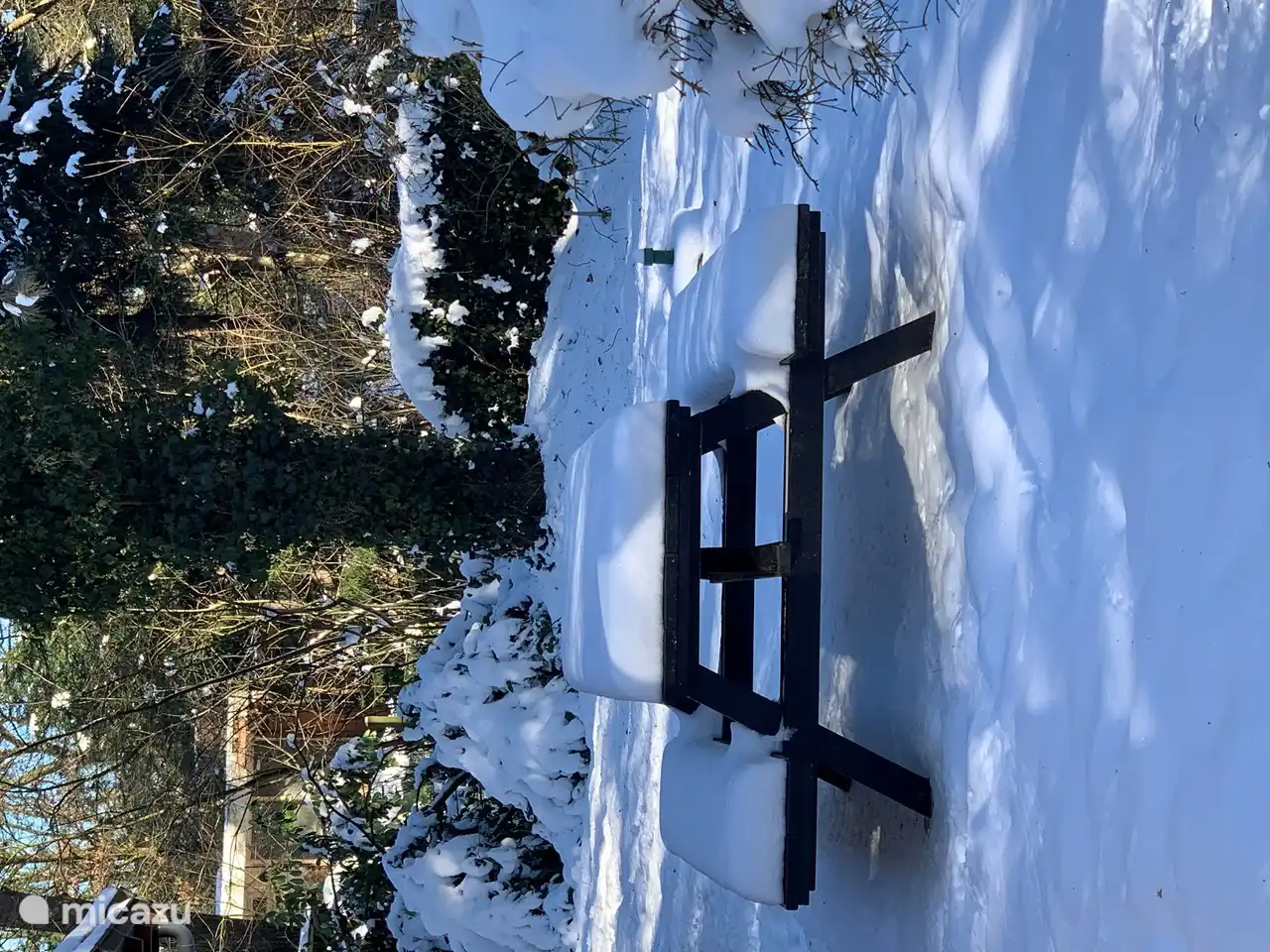 das ideale Bild von Sonne, Schnee....