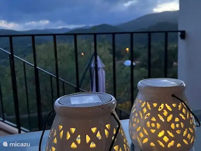 vakantiehuis huren in Spanje, Costa Brava, Calonge – Villa Vista Bonita Uitzicht terras