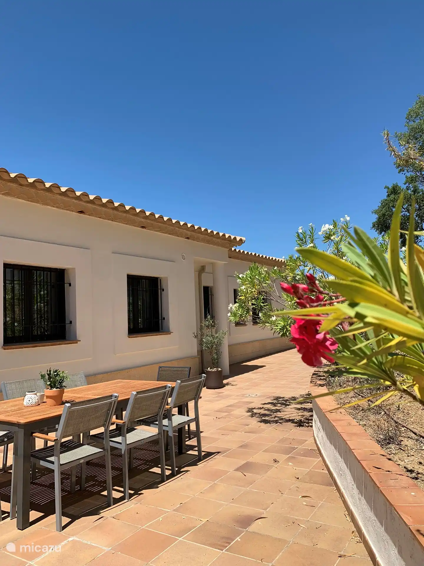 Eingang zur Villa vista bonita