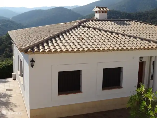 vakantiehuis huren in Spanje, Costa Brava, Calonge – Villa Vista Bonita Boven aanzicht woning