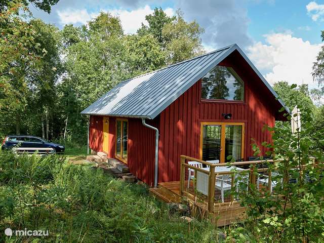 Casa vacacional Suecia – casa rural Cabaña del lago Agundaborg