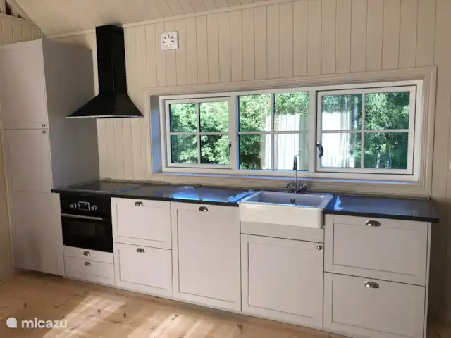 Chalet du lac Agundaborg | Suède, Småland, Ljungby - gîte / cottage Une belle cuisine entièrement équipée.