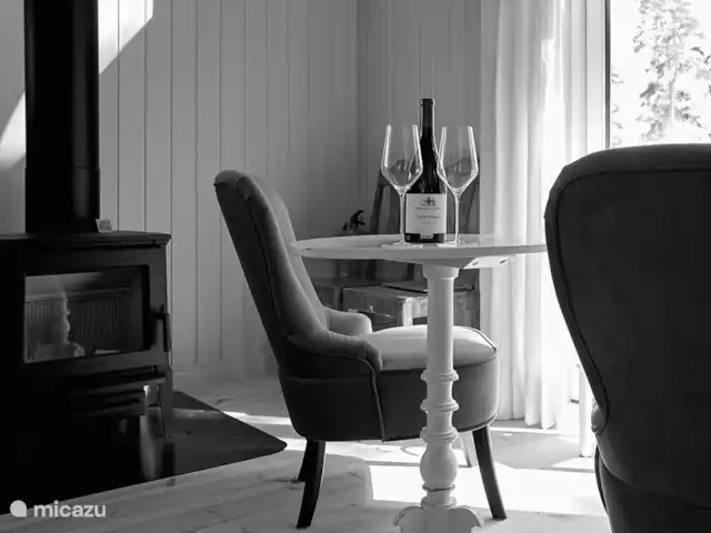 Chalet du lac Agundaborg | Suède, Småland, Ljungby - gîte / cottage Profitez au coin du feu avec vue sur le lac