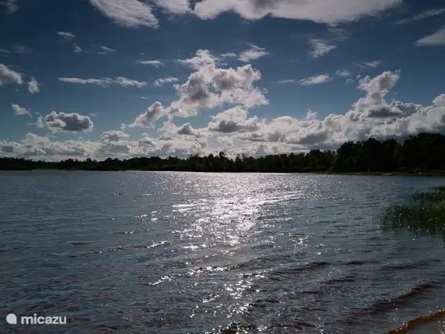 Chalet du lac Agundaborg | Suède, Småland, Ljungby - gîte / cottage Le lac est situé sur une belle réserve naturelle de 295 hectares : Vedåsa