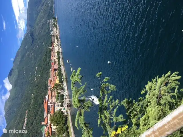 View of Cannobio 3 km from our house