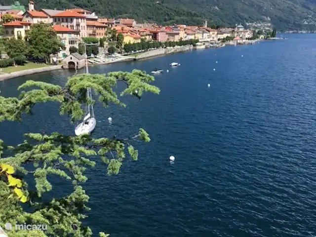 Cannobio-Lago Maggiore S.Carmine 1A en Italia, Piamonte, Carmine Inferiore - casa vacacional Vista de Cannobio a 3 km de nuestra casa.