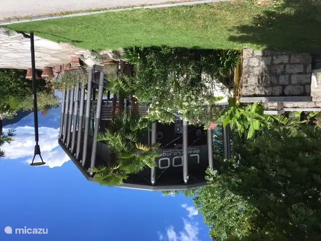 The Beach Lounge at the beach for a drink or cozy dinner or lunch with a fantastic view of the Lago and Switzerland