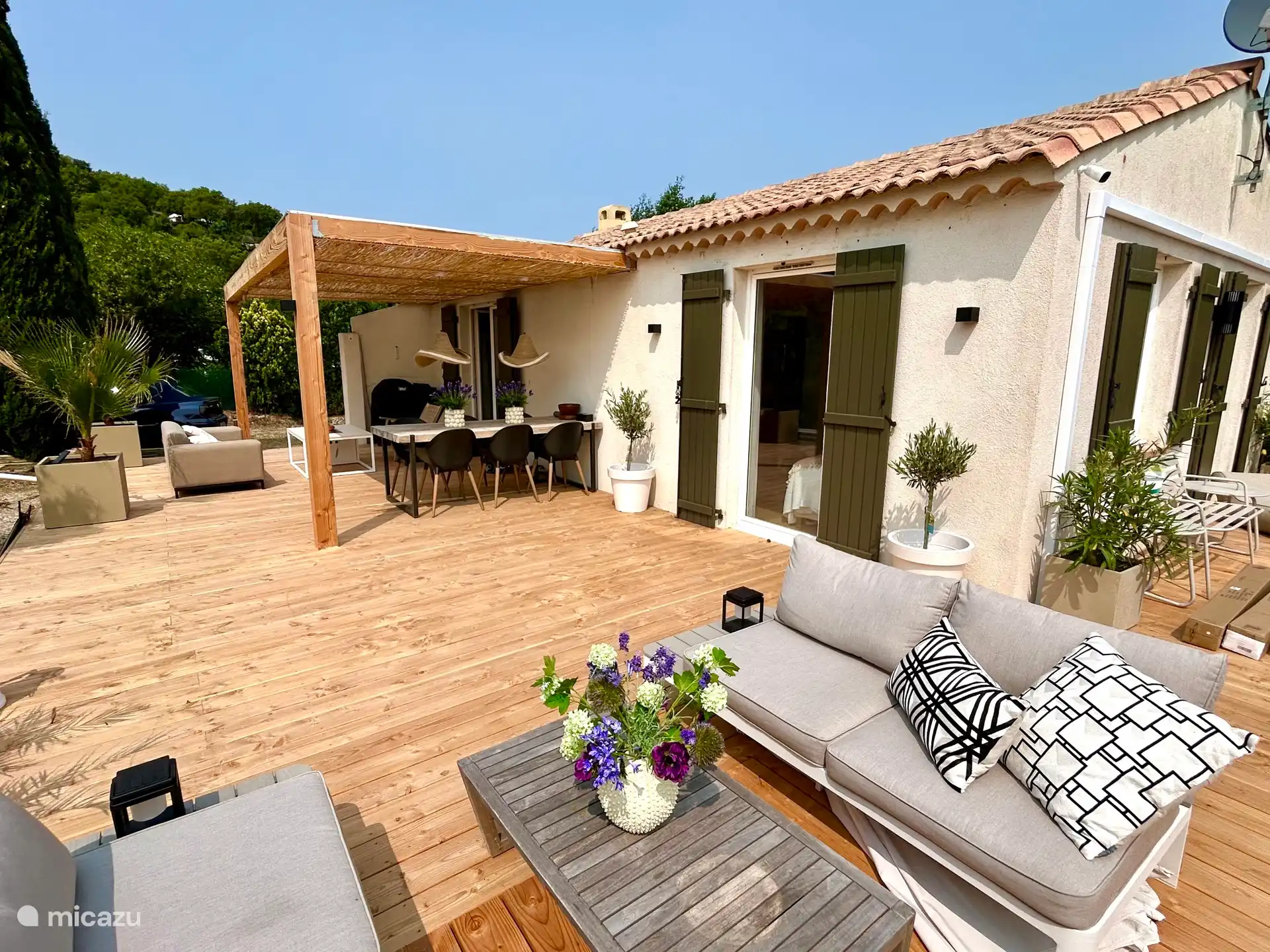 Haus mit Pool in der Nähe von Ste Maxime in Frankreich, Côte d´Azur, Le Muy  - Ferienhaus