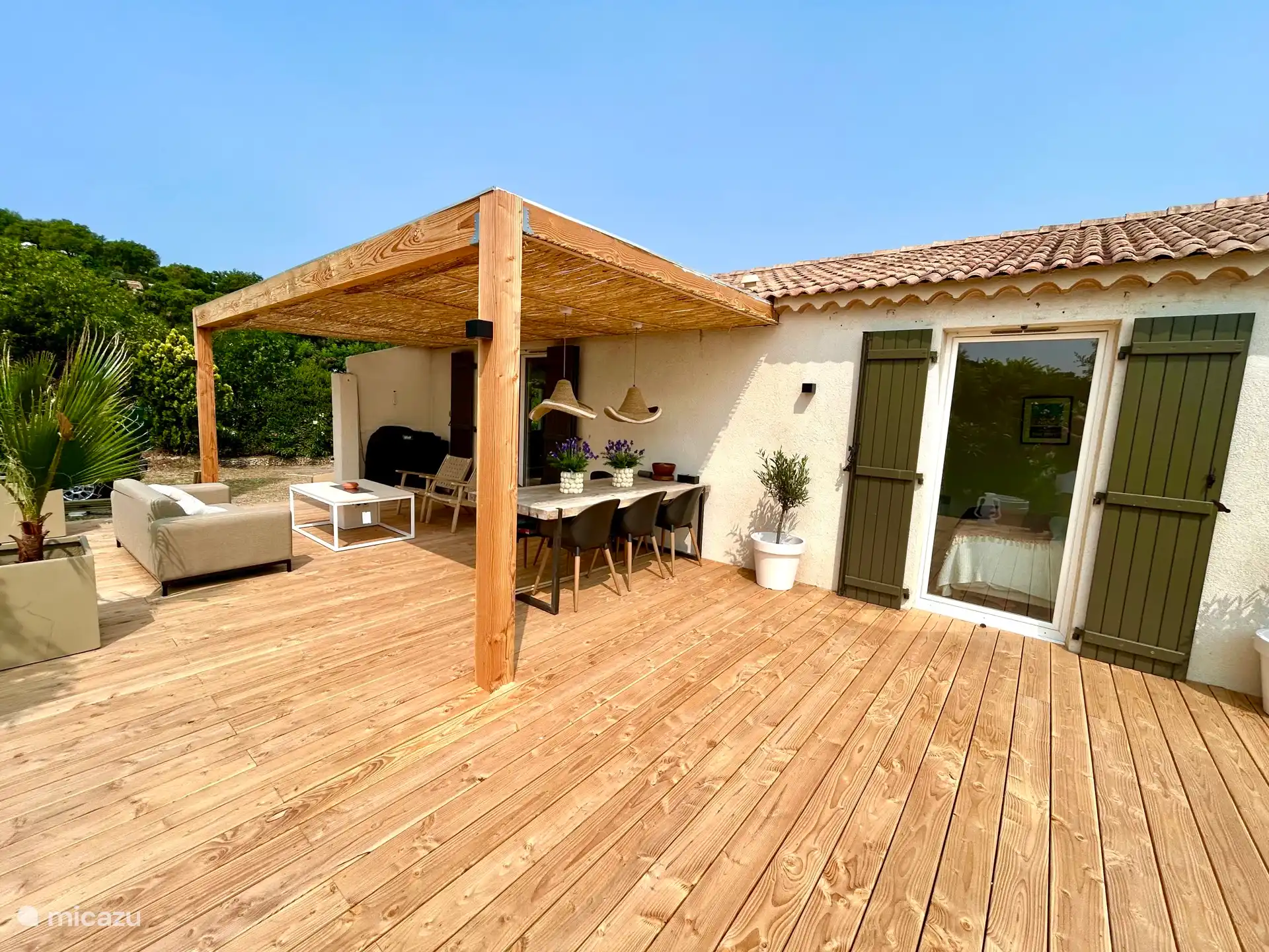 Haus mit Pool in der Nähe von Ste Maxime in Frankreich, Côte d´Azur, Le Muy  - Ferienhaus