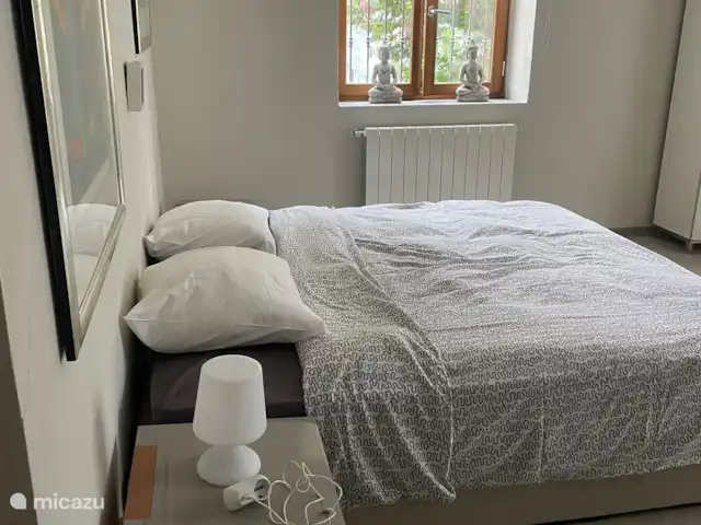 Villa Dolce Apricale | Italie, Ligurie, Apricale - villa Chambre trois avec deux lits simples qui peuvent être écartés.