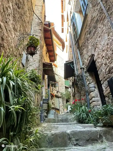 Steegje in Apricale 
