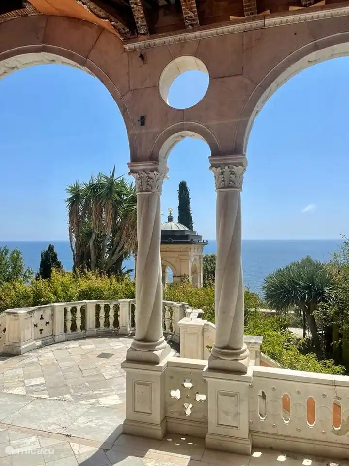 Half uurtje rijden naar Hanbury Gardens in Ventimiglia 