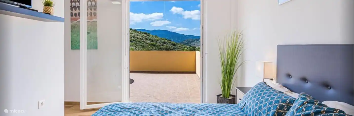 Vista de las montañas.