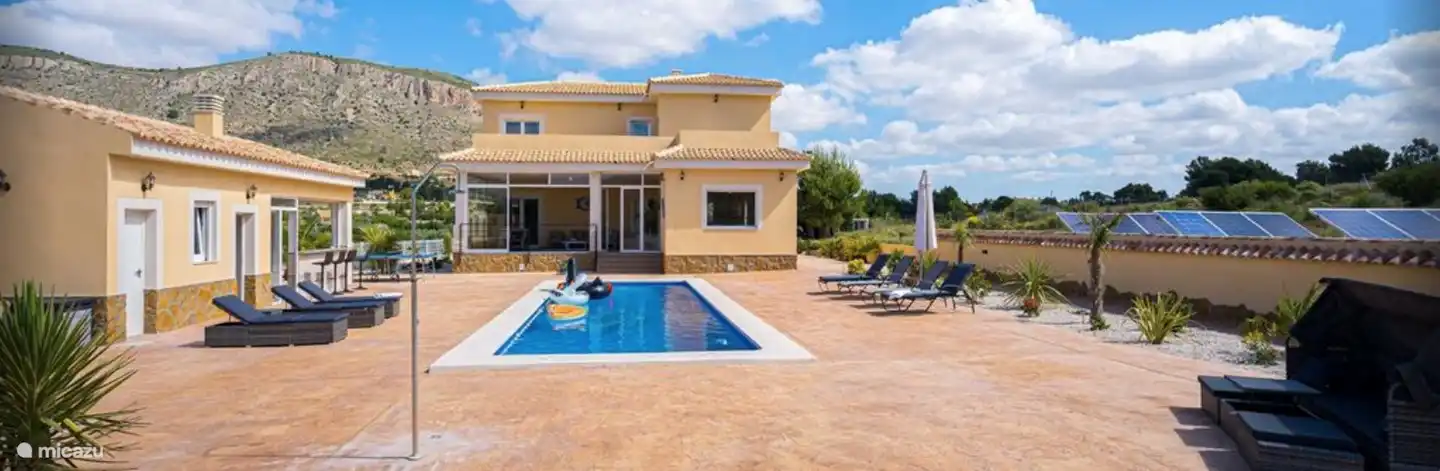 hermosa vista sobre toda la casa.