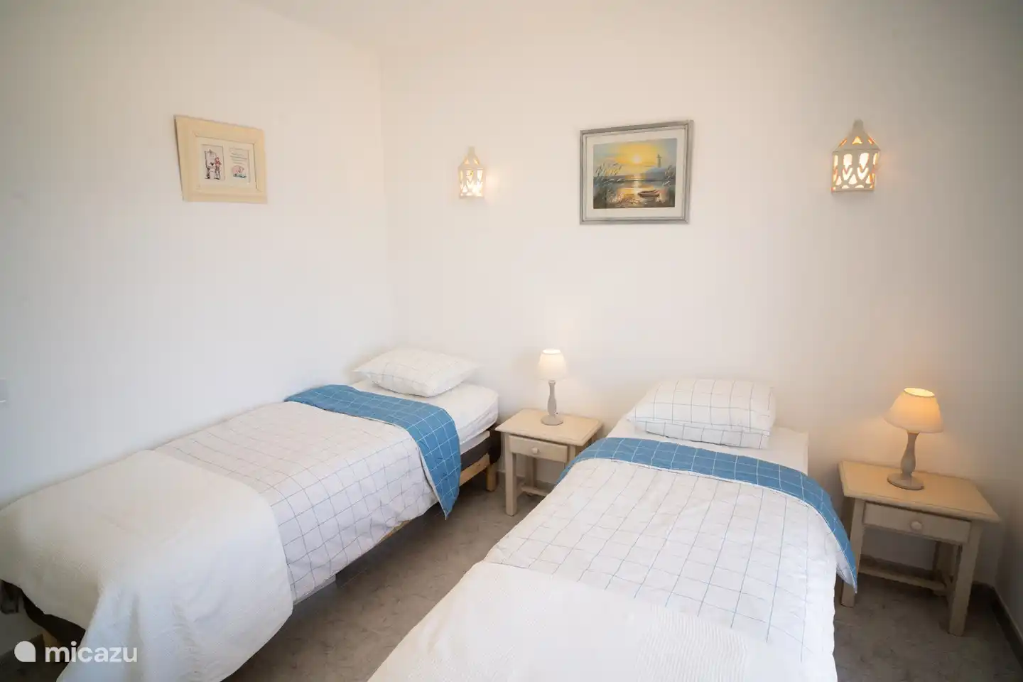 Schlafzimmer 3 mit Einzelbetten