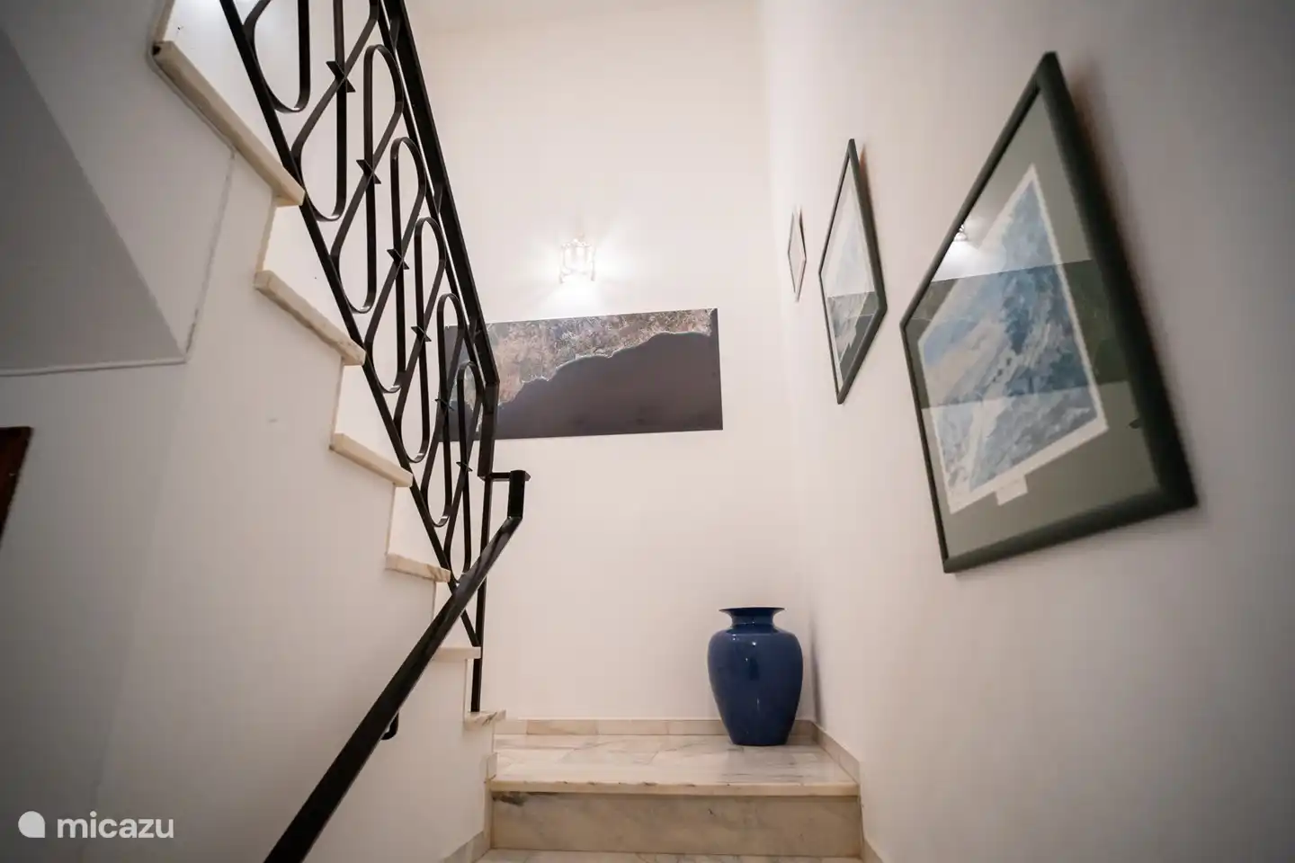 Treppe zum Wohnzimmer