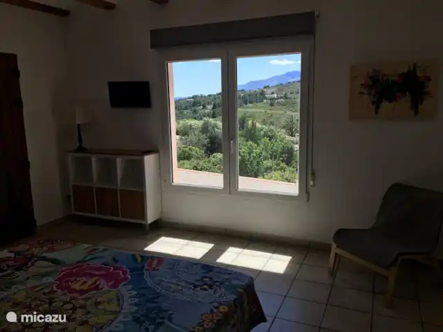 Chambre d'hôtes avec terrasse privée | Espagne, Costa Blanca, Benissa - chambres d'hôtes Vue depuis le lit