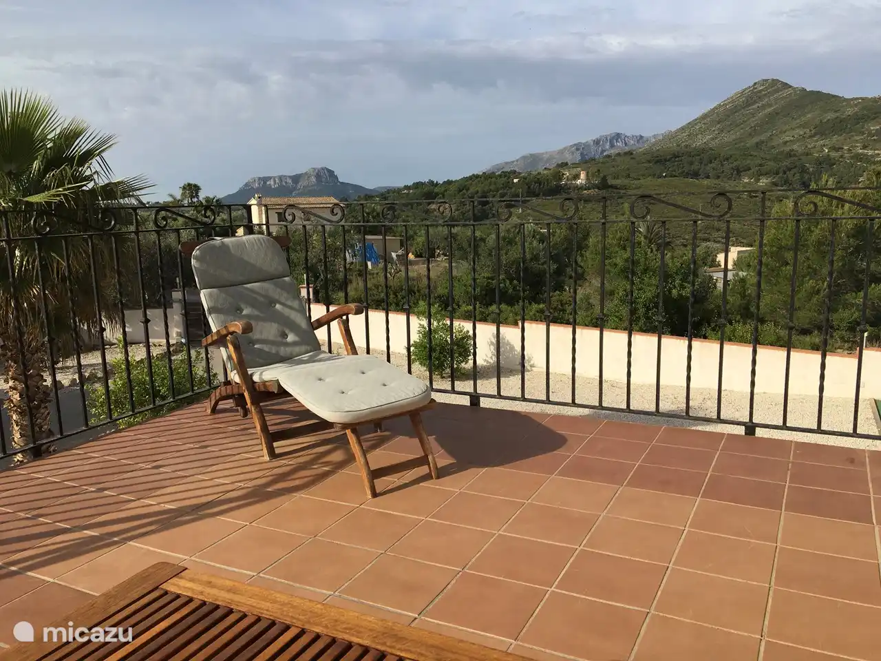 Relax on the private terrace