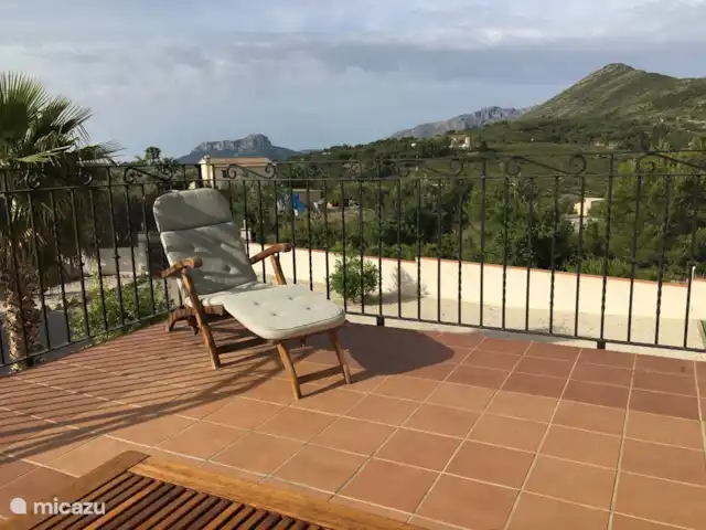 Chambre d'hôtes avec terrasse privée | Espagne, Costa Blanca, Benissa - chambres d'hôtes Détendez-vous sur la terrasse privée