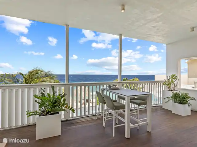 Location de Vacances Curaçao, Curaçao-Centre, Willemstad, appartement - Suite vue mer PM78 terrasse