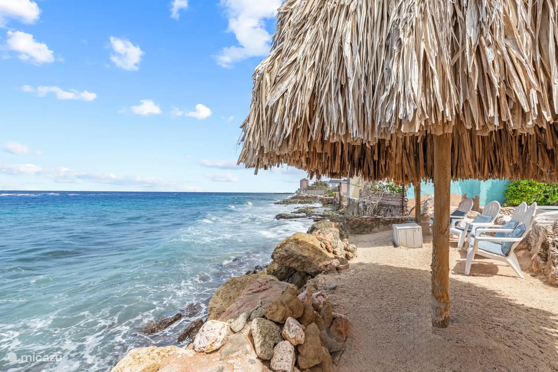 private beach