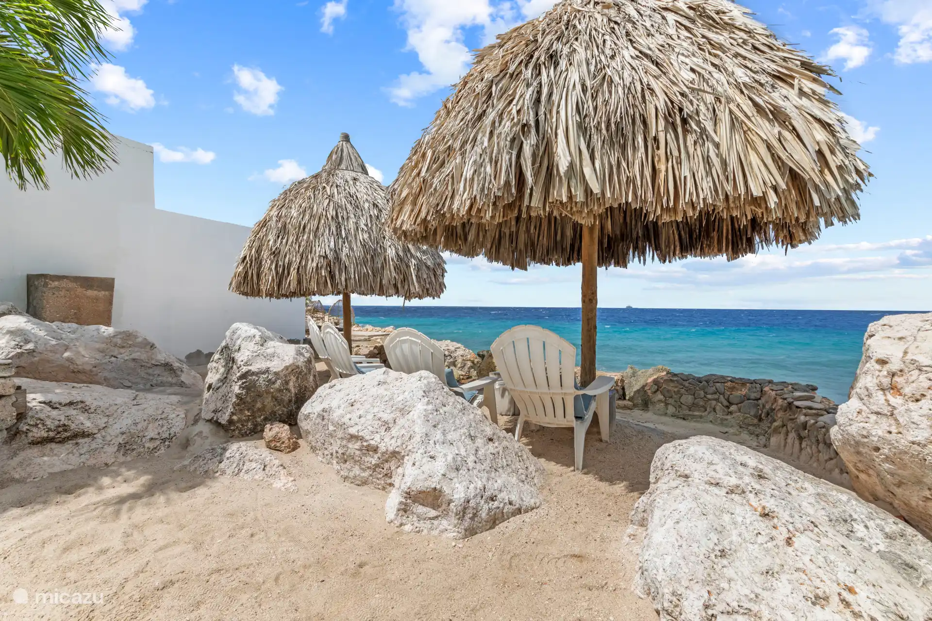 private beach