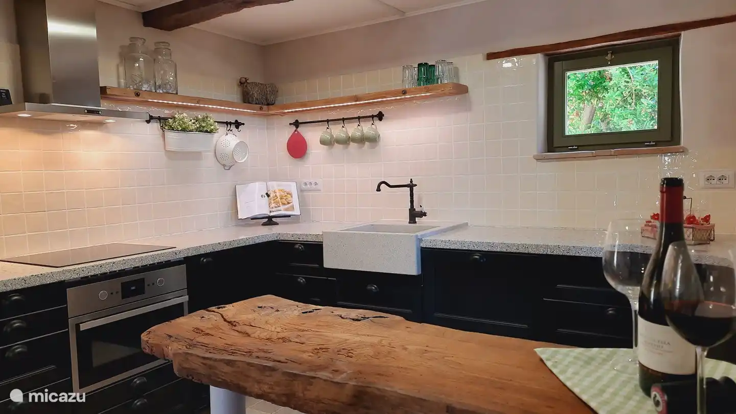 Of course wine with it.