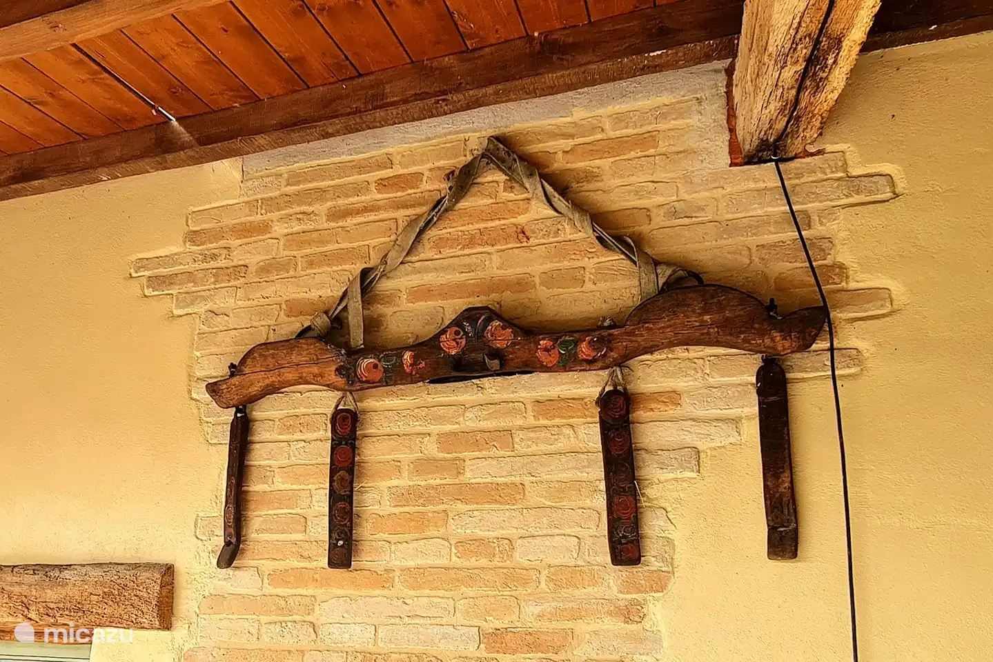 Yoke of our Farmhouse, which we found here. Jacqueline has completely redone it.