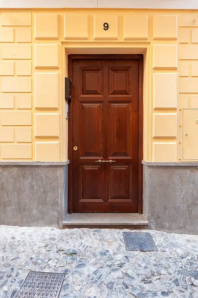 entrance to the building