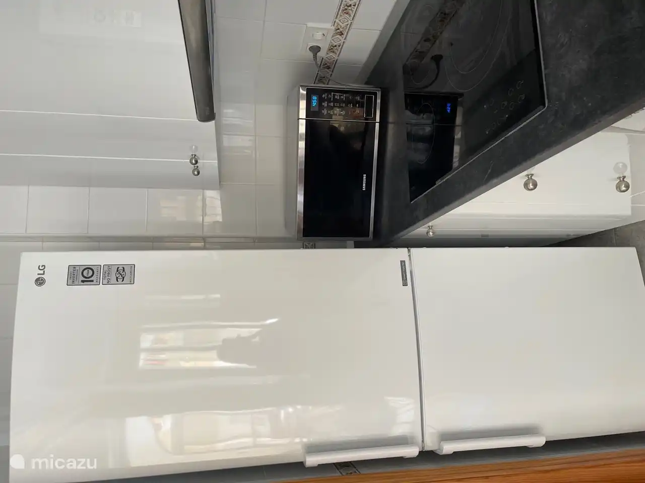 Koelkast + magnetron 