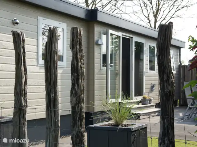 Chalet Zeeuws Vlaanderen en Países Bajos, Zelanda, Nieuwvliet-Bad - mobil home / caravana