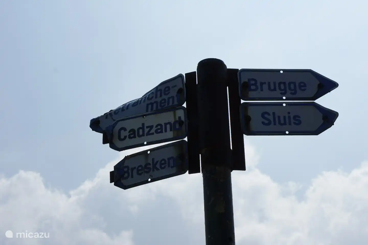 Impressie van de omgeving, dichtbij Sluis, Breskens, Knokke en Brugge (Belgi&#235;)