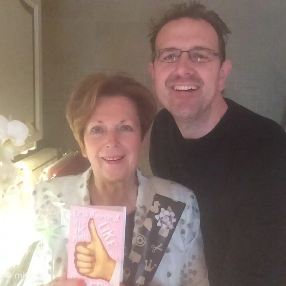 Moeder (Mother) Josee & zoon (son) Francis (familie Croux)