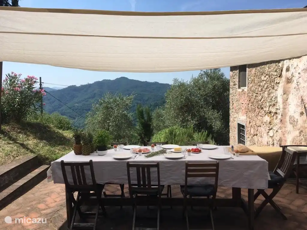 Der Ausblick ist auch von der Terrasse am Haus einmalig.