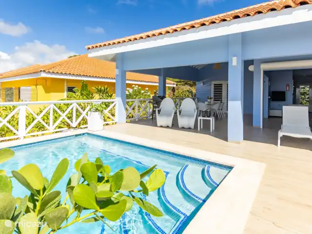 villa en Curazao, Bandabou (oeste), Fontein – Villa Sosega *Vista Única* ¡De la piscina!