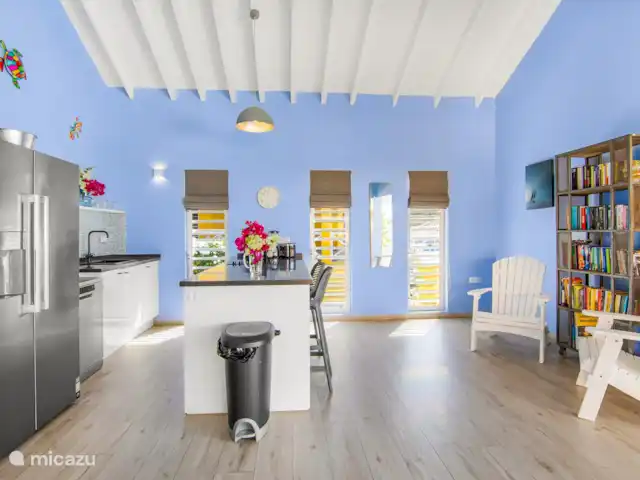 villa en Curazao, Bandabou (oeste), Fontein – Villa Sosega *Vista Única* Amplia cocina abierta