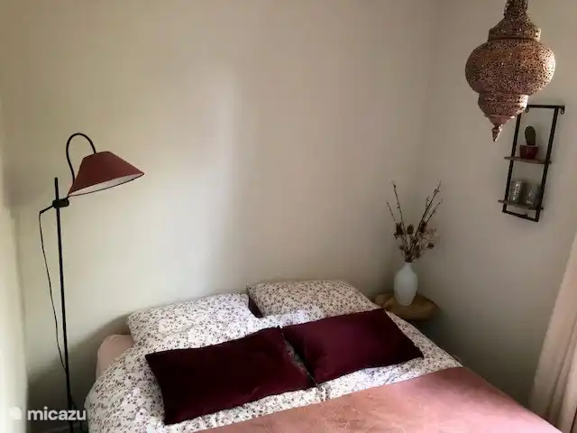 Preciosa casa, bañera de hidromasaje, jardín, pájaros. en Países Bajos, Güeldres, Ewijk - casa vacacional Dormitorio 1 planta baja