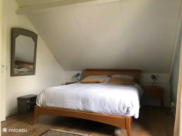 Preciosa casa, bañera de hidromasaje, jardín, pájaros. en Países Bajos, Güeldres, Ewijk - casa vacacional Dormitorio 2 1er piso