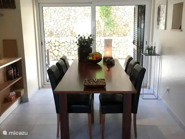 Hatsum à Beira-Mar | Portugal, Costa de Prata, Foz do Arelho - maison de vacances Salle à manger donnant sur patio